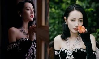 Địch Lệ Nhiệt Ba diện váy đen sang chảnh nhưng thân hình “mỏng như giấy” khiến fan lo lắng