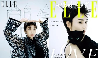 Angela Baby gây bất ngờ cực lớn khi xuất hiện trên bìa ELLE Trung với mái tóc tém lạ mắt