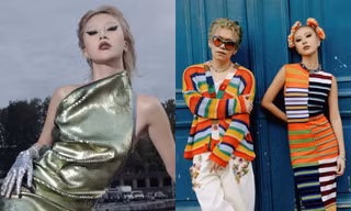 Quỳnh Anh Shyn mặc trang phục lấy ý tưởng từ đồ nhúng lẩu ở Paris Fashion Week