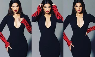 Hoa hậu Harnaaz Sandhu xứng danh "beauty queen", đẹp như phượng hoàng trong bộ ảnh mới