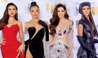 Hoa hậu H’Hen Niê, Khánh Vân cùng dàn mỹ nhân đọ sắc trên thảm đỏ Miss Universe Vietnam