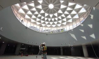 Thêm hai lối thoát hiểm tại ga ngầm lớn nhất tuyến metro Bến Thành – Suối Tiên