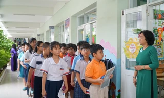 Đề thi và đáp án chính thức vào lớp 6 Trường Trần Đại Nghĩa 