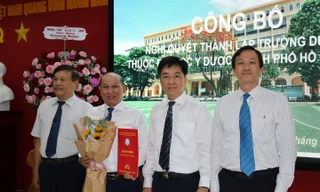 Đại học Y Dược TPHCM bổ nhiệm hiệu trưởng ba trường 'con'