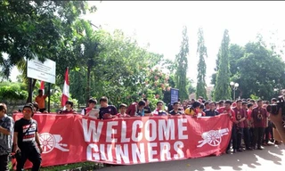 Fan Indonesia thất vọng vì Arsenal