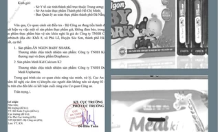 TPHCM tiếp tục khuyến cáo người dân không dùng 2 sản phẩm cho trẻ em do nghi hàng giả