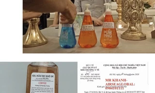 Doanh nghiệp bất an trước nguy cơ nước rửa tay khô diệt khuẩn có thể bị thu hồi