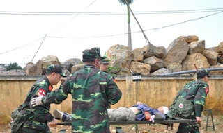 Quân đội Việt Nam lần đầu diễn tập thực binh quốc tế