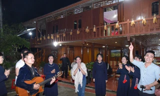 Thiết chế Văn hóa ở khu dân cư được tỉnh Lạng Sơn chú trọng phát triển -Ảnh: Doãn Tuấn