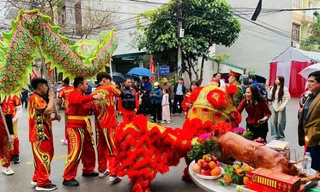 Sôi nổi Lễ hội xuân Chùa Tiên. 