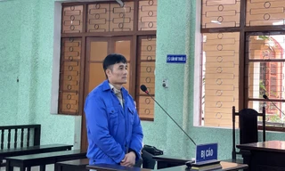 Bị cáo Lê Văn Kiên -Ảnh: CB