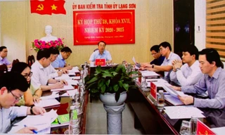 Ủy ban Kiểm tra Tỉnh ủy Lạng Sơn đề nghị xem xét, kỷ luật hai cán bộ ở địa phương có dấu hiệu vi phạm .Ảnh: LS