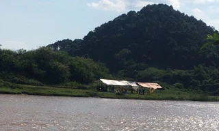 Nơi xảy ra sự việc đuối nước.