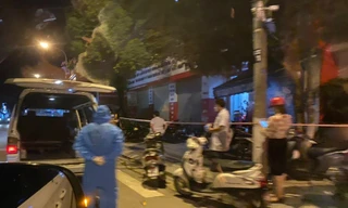 Phòng khám đa khoa số 2, Nguyễn Du ở thành phố Lạng Sơn được phong tỏa trong đêm 12/8 -Ảnh: TL