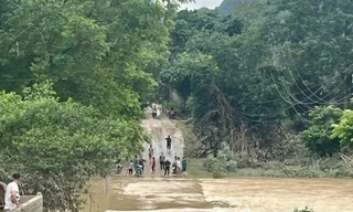 Hiện trường xảy ra sự việc. 