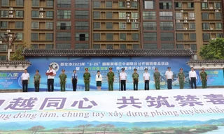 Phòng chống tội phạm ma túy qua biên giới Việt Nam- Trung Quốc. 