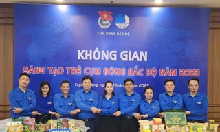 Không gian tuổi trẻ các tỉnh cụm Đông Bắc Bộ. Ảnh: Duy Chiến 