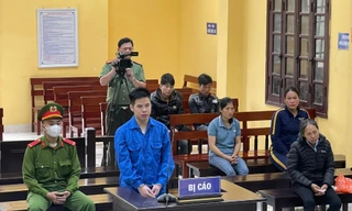 Bị cáo Lý Văn Hòa .Ảnh: CL