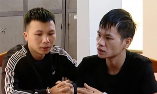 Hai đối tượng Hứa Văn Hội và Lành Văn Trọng. 