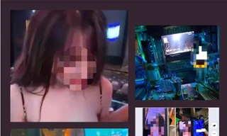 Hình ảnh trụy lạc của nhóm thanh niên nam, nữ Lạng Sơn bị phát tán lên mạng xã hội.