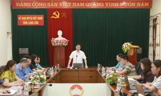 Kiện toàn nhân sự lãnh đạo Ủy ban MTTQ Việt Nam tỉnh Lạng Sơn