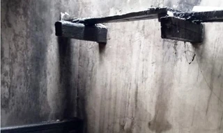 Hiện trường vụ cháy.