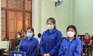 Ba đối tượng bàn bạc, tổ chức bán trẻ sơ sinh sang Trung Quốc ra tòa lĩnh án -Ảnh: CB