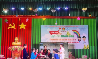 Sôi nổi Liên hoan an toàn giao thông. Ảnh: Duy Chiến 