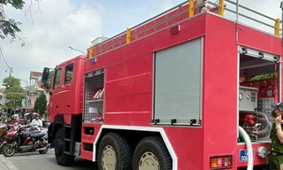 Hiện trường vụ cháy. Ảnh: TL