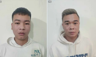 Hai đối tượng Đức và Luân. Ảnh: Duy Chiến 