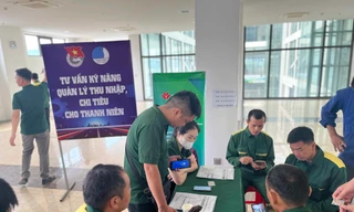 Sôi nổi ngày hội thanh niên công nhân Lạng Sơn. Ảnh: Duy Chiến 