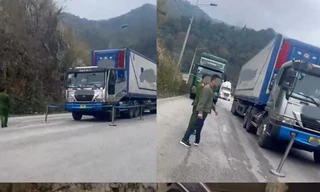 Hiện trường xảy ra sự việc. Ảnh: Duy Chiến 