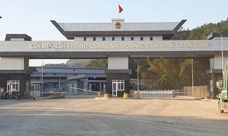 Hai nước Việt- Trung thống nhất nâng cấp cửa khẩu Trà Lĩnh- Long Bang lên cửa khẩu quốc tế. 