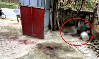 Hiện trường vụ án mạng -Ảnh: TL