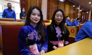 Ấn tượng trang phục dân tộc tại Đại hội Đoàn tỉnh Lạng Sơn 