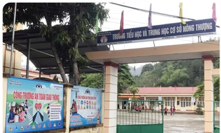 Ngôi trường có nhiều học sinh có biểu hiện lạ về sức khỏe. 