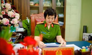 Nữ Thượng tá làm Trưởng Công an thành phố Lạng Sơn