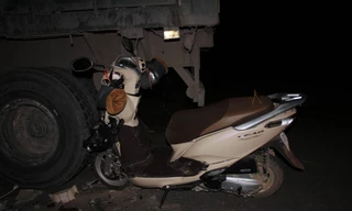 Hiện trường tai nạn -Ảnh: Duy Chiến 