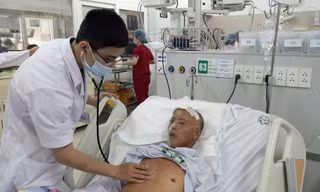 Bệnh nhân N.V.P. khi đã dần hồi phục