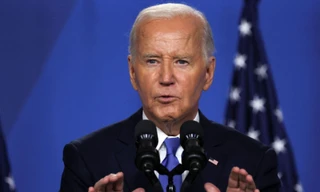 Tổng thống Mỹ Joe Biden tại cuộc họp báo ngày 11/7. (Ảnh: Reuters)