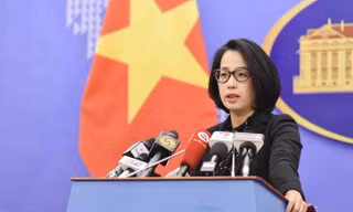 Người Phát ngôn Bộ Ngoại giao Phạm Thu Hằng