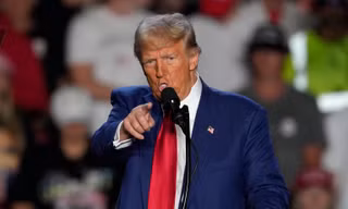 Ứng viên tổng thống đảng Cộng hoà Donald Trump. (Ảnh: AP)
