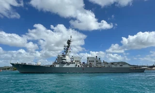 Tàu khu trục USS Halsey của Hải quân Mỹ. (Ảnh: US Navy)