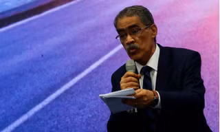 Ông Diaa Rashwan, người đứng đầu cơ quan thông tin nhà nước Ai Cập. (Ảnh: Reuters)