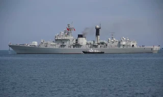 Một tàu chiến của Hải quân Trung Quốc. (Ảnh: Reuters)