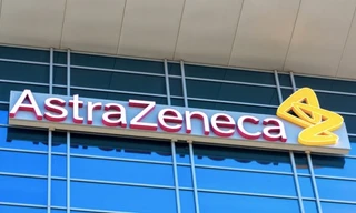 Logo của AstraZeneca. (Ảnh: Shutterstock)