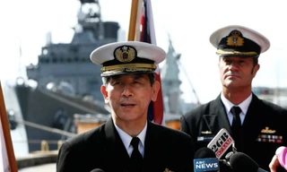 Đô đốc Nhật Bản sắp từ chức vì xử lý sai thông tin mật