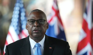 Bộ trưởng Quốc phòng Mỹ Lloyd Austin. (Ảnh: AP)