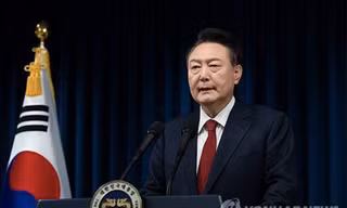 Tổng thống Hàn Quốc Yoon Suk Yeol. (Ảnh: Yonhap)