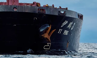 Con tàu Yi Peng 3 bị nghi ngờ liên quan đến vụ đứt cáp tín hiệu ở vùng biển Baltic. (Ảnh: Reuters)